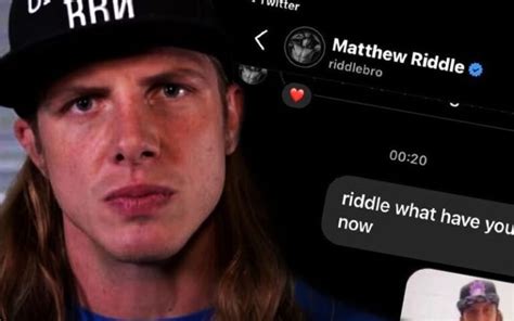 matt riddle leaked tape|Matt Riddle’s Reaction to Leaked Video Uncovered in DM Exchange